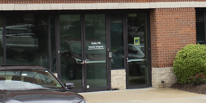 The Suite 115 entrance of the Mosaic Virginia office in Herndon